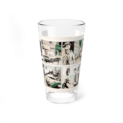 Concept art for Danger Plus Two by Doug Wildey, 1960 01 - Pint Glass 16oz-16oz-Go Mug Yourself