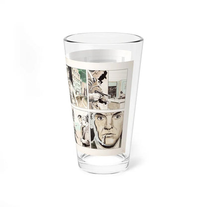 Concept art for Danger Plus Two by Doug Wildey, 1960 01 - Pint Glass 16oz-Go Mug Yourself