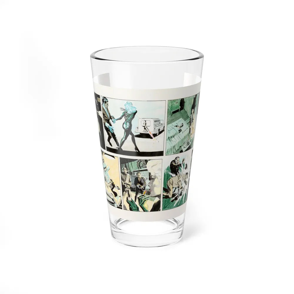 Concept art for Danger Plus Two by Doug Wildey, 1960 02 - Pint Glass 16oz-16oz-Go Mug Yourself