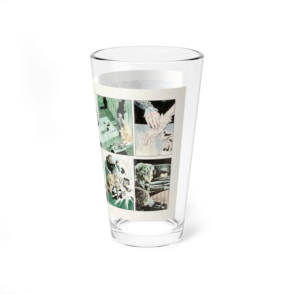 Concept art for Danger Plus Two by Doug Wildey, 1960 02 - Pint Glass 16oz-Go Mug Yourself