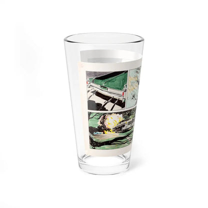 Concept art for Danger Plus Two by Doug Wildey, 1960 03 - Pint Glass 16oz-Go Mug Yourself