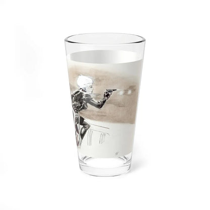 Concept art for Danger Plus Two by Doug Wildey, 1960 05 - Pint Glass 16oz-Go Mug Yourself