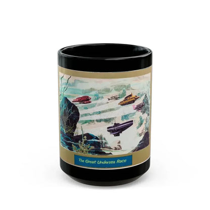Concept art for the Great Undersea Race (1) - Black Coffee Mug 15oz - Go Mug Yourself