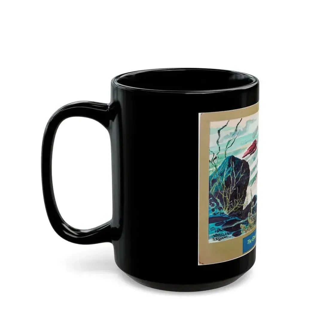 Concept art for the Great Undersea Race (1) - Black Coffee Mug - Go Mug Yourself