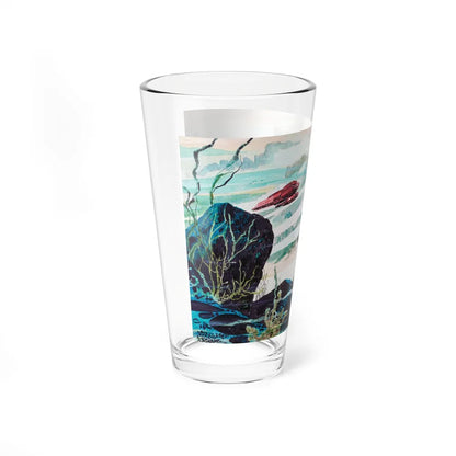 Concept art for the Great Undersea Race (2) - Pint Glass 16oz-Go Mug Yourself