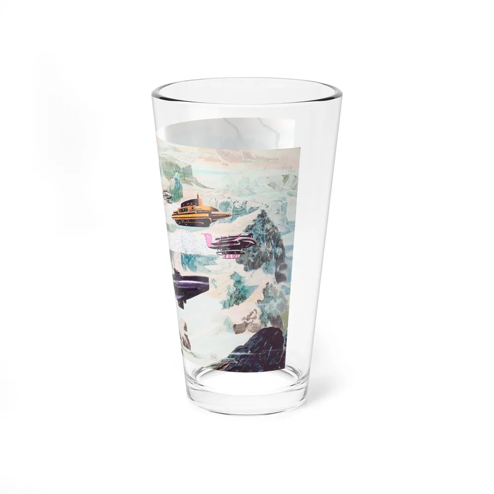 Concept art for the Great Undersea Race (2) - Pint Glass 16oz-Go Mug Yourself