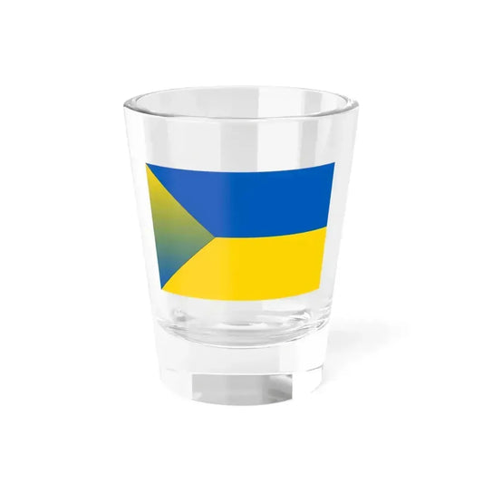 Conceptual flag of Yellow Ukraine (Ukraine) Shot Glass 1.5oz 1.5oz - Go Mug Yourself