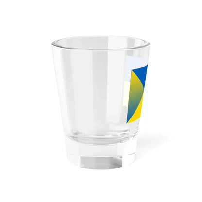 Conceptual flag of Yellow Ukraine (Ukraine) Shot Glass 1.5oz - Go Mug Yourself
