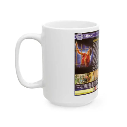 CONCRETE HELL (VHS COVER) - White Coffee Mug - Go Mug Yourself