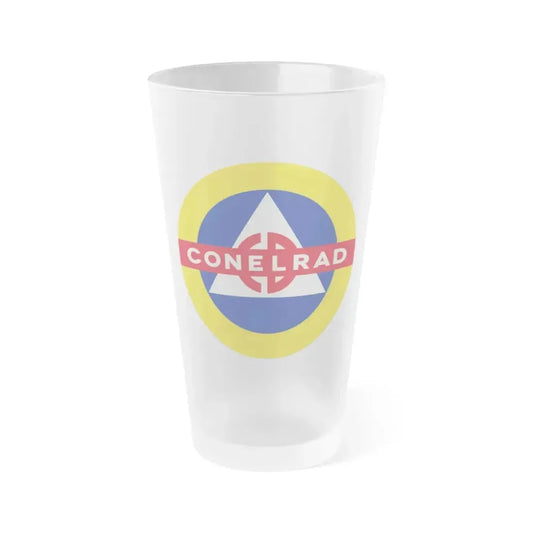 CONELRAD - Frosted Pint Glass 16oz 16oz Frosted - Go Mug Yourself