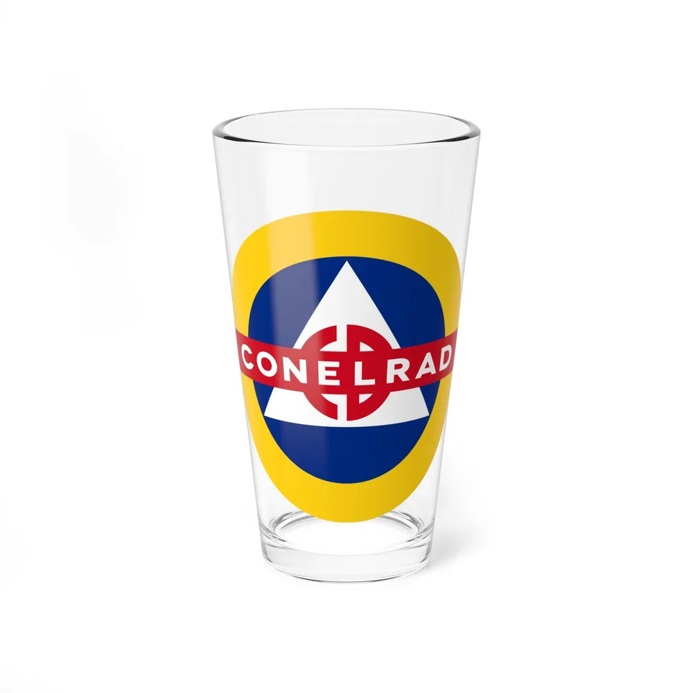 CONELRAD - Pint Glass 16oz-16oz-Go Mug Yourself