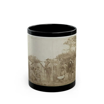 Confederate Camp, Warrington Navy Yard, Pensacola, Florida (U.S. Civil War) Black Coffee Mug 11oz - Go Mug Yourself