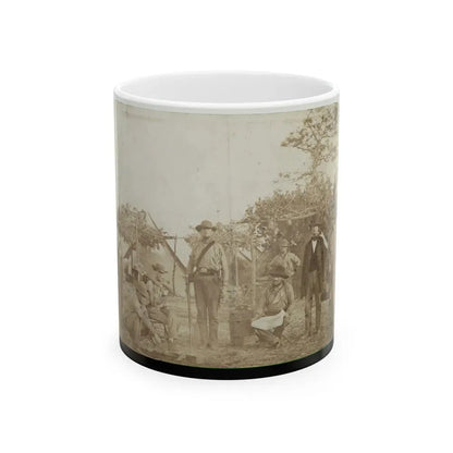 Confederate Camp, Warrington Navy Yard, Pensacola, Florida (U.S. Civil War) White Coffee Mug 11oz - Go Mug Yourself