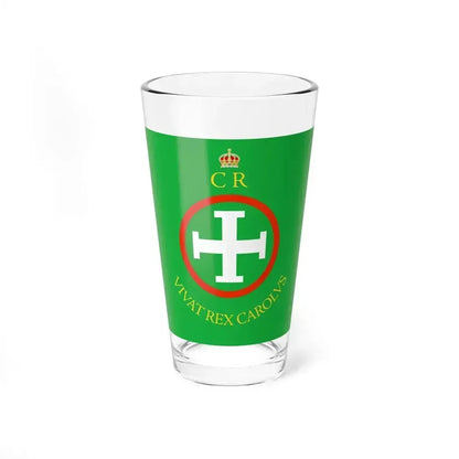 Confederate Ireland battle flag (Ireland) Pint Glass 16oz 16oz - Go Mug Yourself