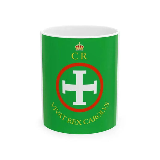 Confederate Ireland battle flag (Ireland) White Coffee Mug 11oz - Go Mug Yourself
