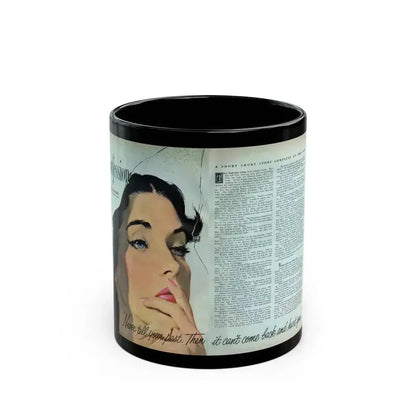 Confession, Redbook magazine, June 1951 - Black Coffee Mug 11oz - Go Mug Yourself