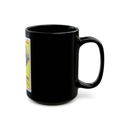 CONFESSIONS OF A DRIVING INSTRUCTOR 1976 Movie Poster - Black Coffee Mug - Go Mug Yourself