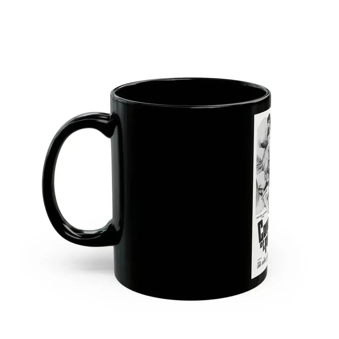 CONFESSIONS OF A PSYCHO CAT 1968 Movie Poster - Black Coffee Mug - Go Mug Yourself