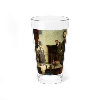 Confrontation - Pint Glass 16oz-16oz-Go Mug Yourself