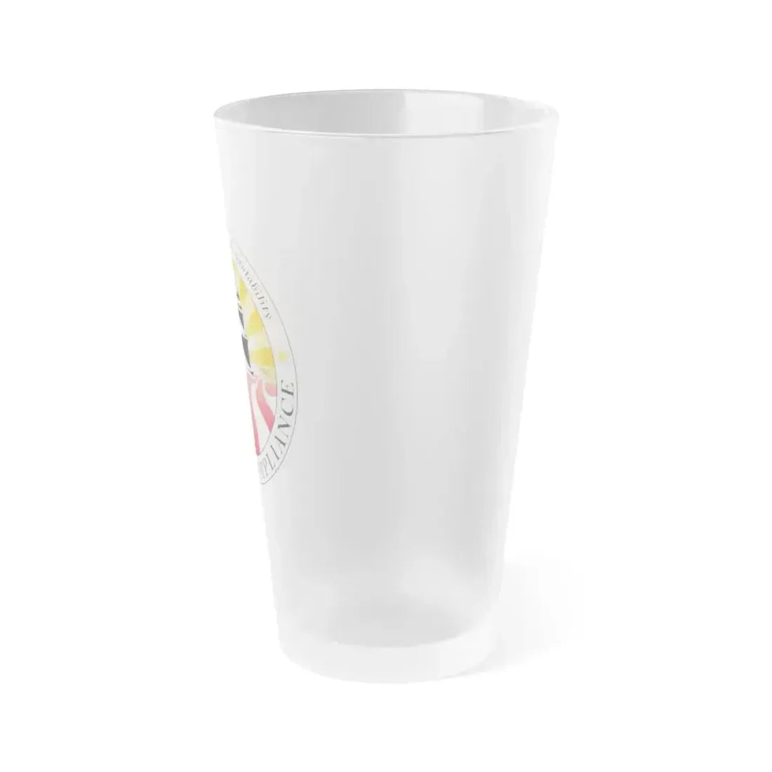 Congress Office of Compliance - Frosted Pint Glass 16oz - Go Mug Yourself