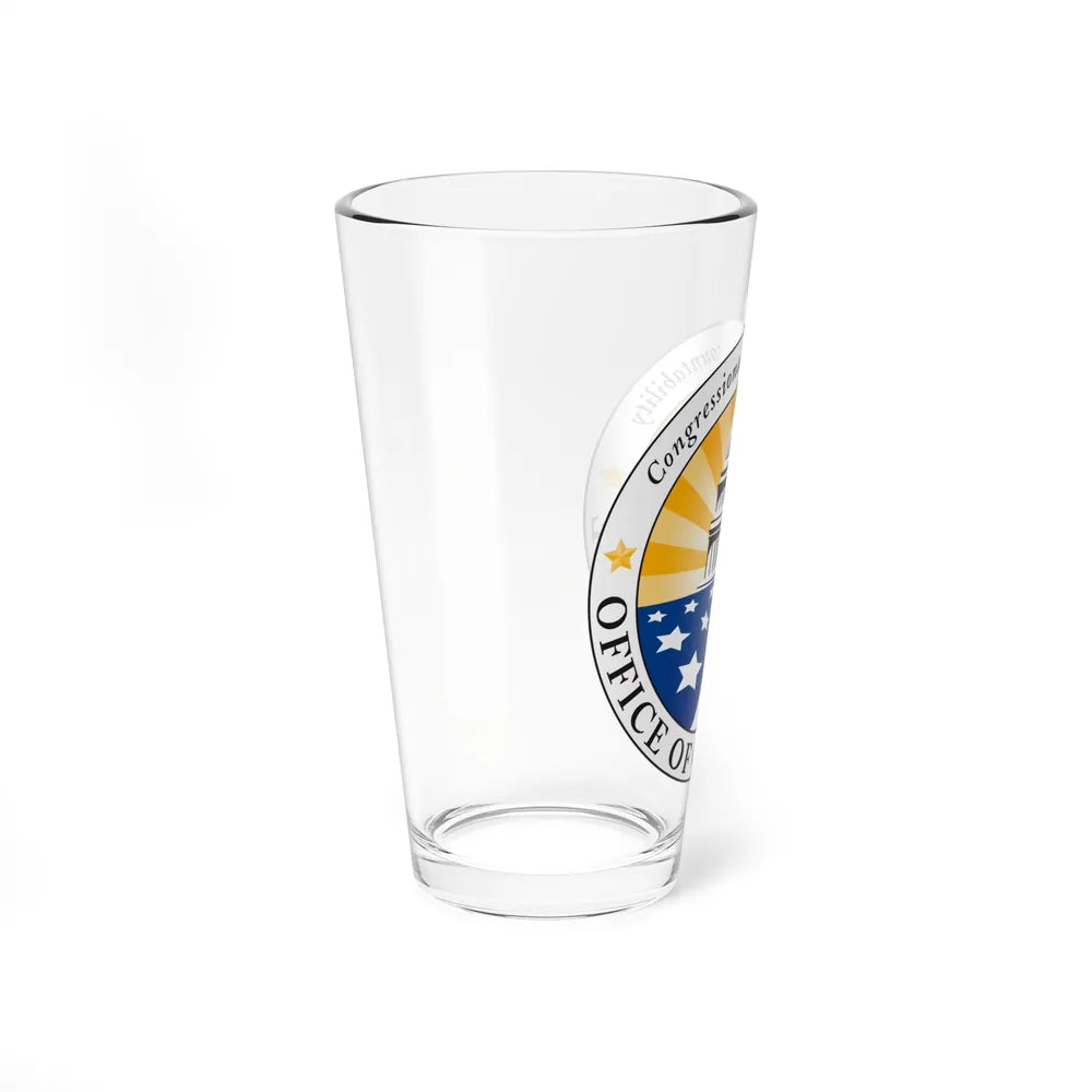 Congress Office of Compliance - Pint Glass 16oz-Go Mug Yourself