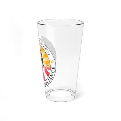 Congress Office of Compliance - Pint Glass 16oz-Go Mug Yourself