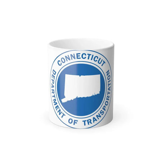 Connecticut Department of Transportation - Color Changing Coffee Mug 11oz - Go Mug Yourself