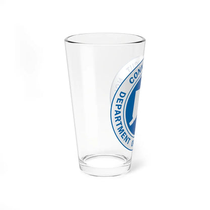 Connecticut Department of Transportation - Pint Glass 16oz-Go Mug Yourself