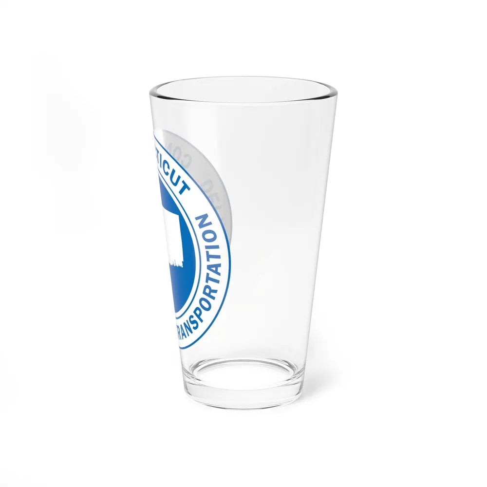 Connecticut Department of Transportation - Pint Glass 16oz-Go Mug Yourself