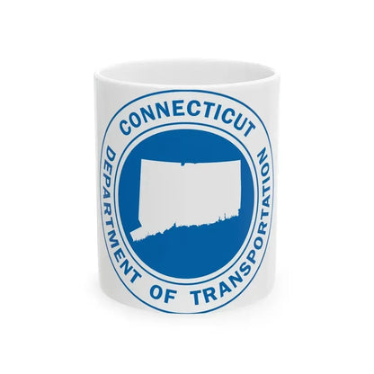 Connecticut Department of Transportation - White Coffee Mug 11oz - Go Mug Yourself