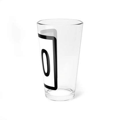 Connecticut Highway 100 (Connecticut) (Road Sign) Pint Glass 16oz - Go Mug Yourself