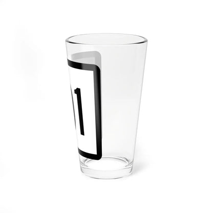 Connecticut Highway 101 (Connecticut) (Road Sign) Pint Glass 16oz - Go Mug Yourself