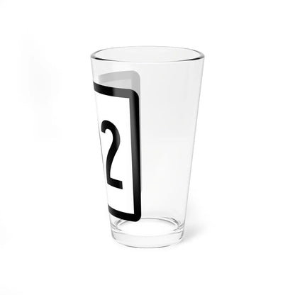 Connecticut Highway 102 (Connecticut) (Road Sign) Pint Glass 16oz - Go Mug Yourself