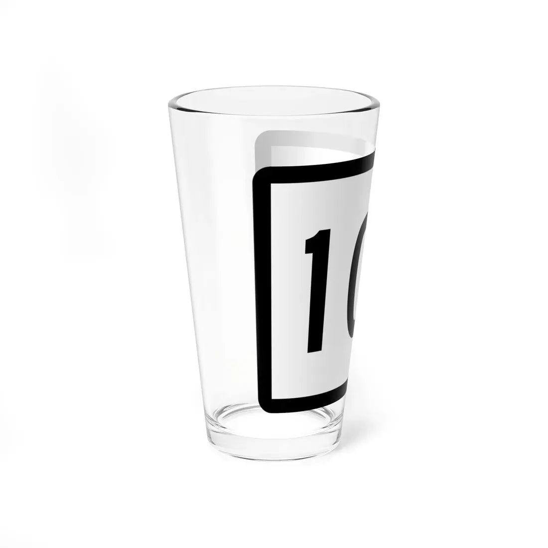 Connecticut Highway 103 wide (Connecticut) (Road Sign) Pint Glass 16oz - Go Mug Yourself