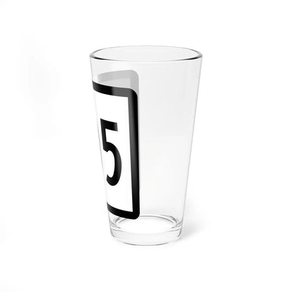 Connecticut Highway 105 (Connecticut) (Road Sign) Pint Glass 16oz - Go Mug Yourself