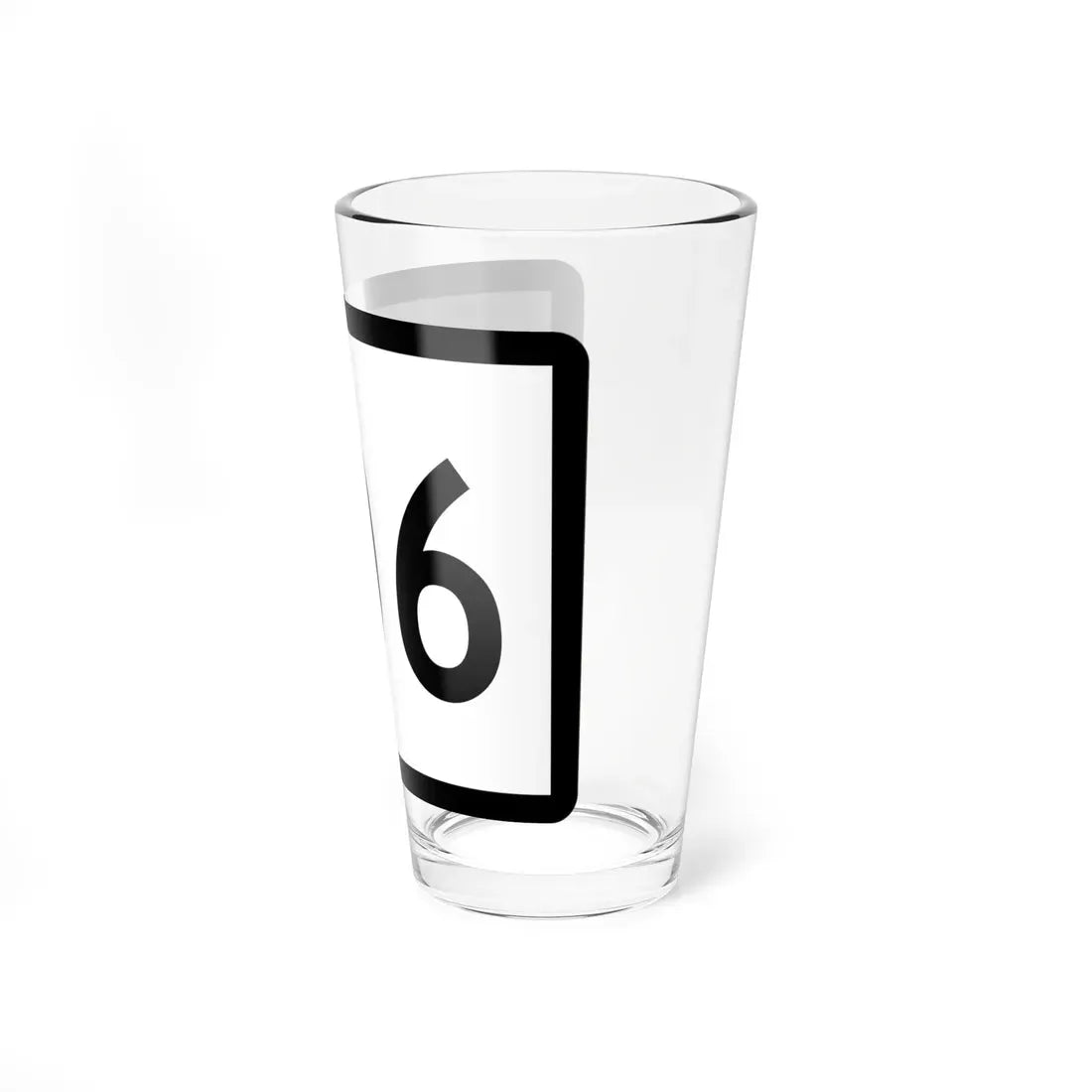 Connecticut Highway 106 wide (Connecticut) (Road Sign) Pint Glass 16oz - Go Mug Yourself