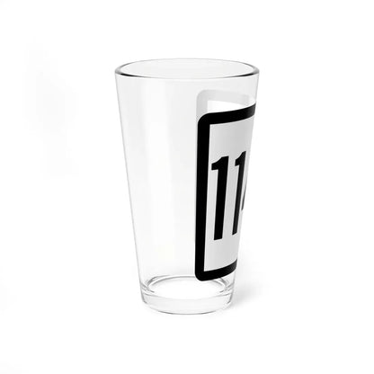 Connecticut Highway 114A (Connecticut) (Road Sign) Pint Glass 16oz - Go Mug Yourself