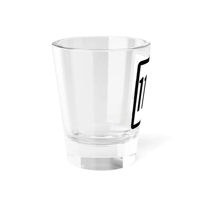 Connecticut Highway 114A (Connecticut) (Road Sign) Shot Glass 1.5oz - Go Mug Yourself