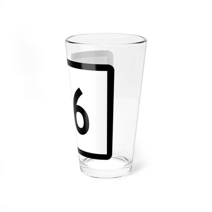 Connecticut Highway 116 wide (Connecticut) (Road Sign) Pint Glass 16oz - Go Mug Yourself