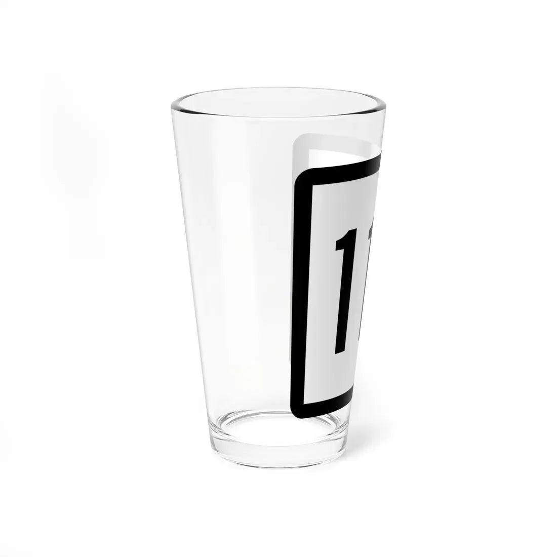 Connecticut Highway 119 (Connecticut) (Road Sign) Pint Glass 16oz - Go Mug Yourself