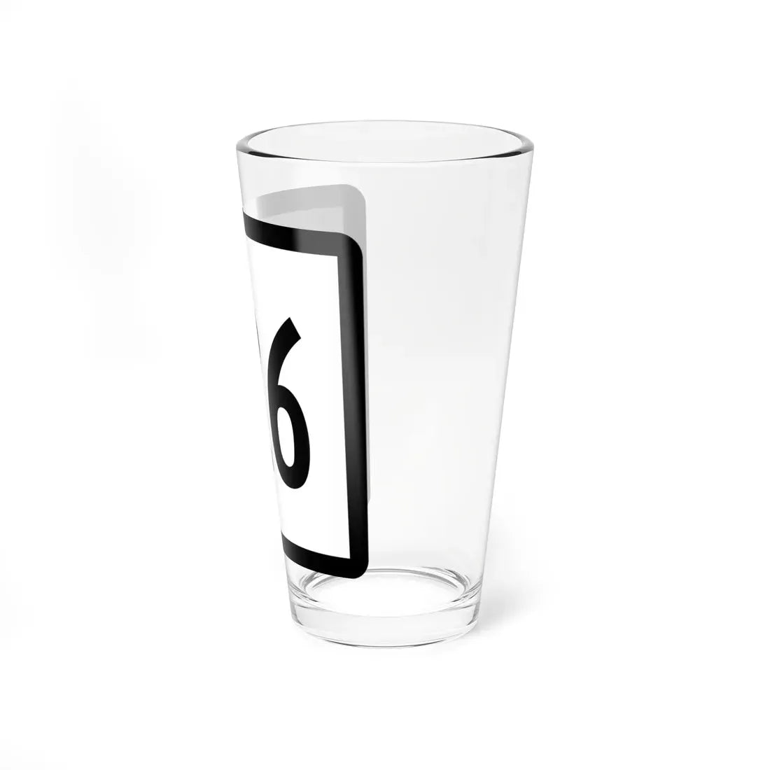 Connecticut Highway 126 (Connecticut) (Road Sign) Pint Glass 16oz - Go Mug Yourself