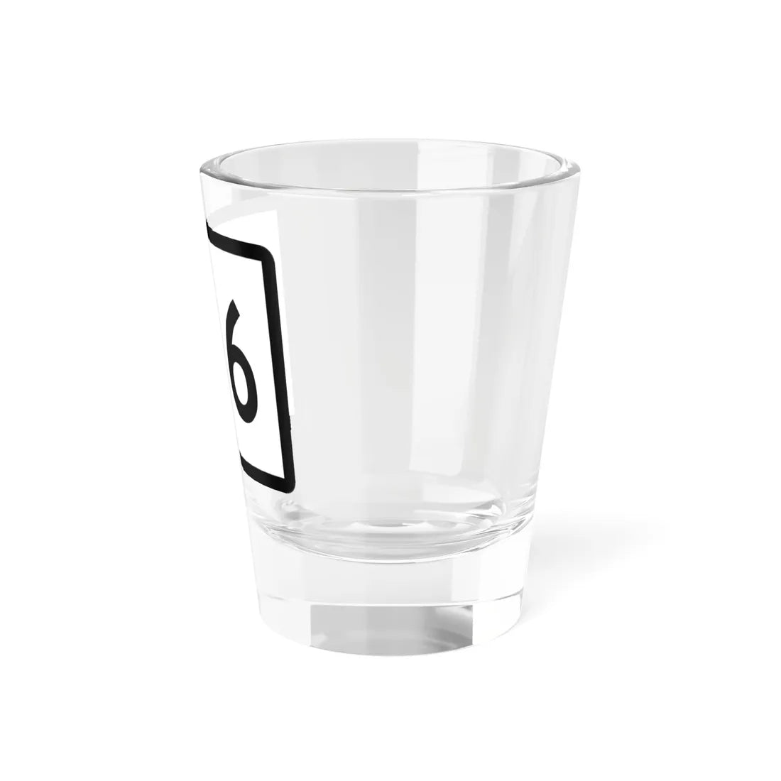 Connecticut Highway 126 wide (Connecticut) (Road Sign) Shot Glass 1.5oz - Go Mug Yourself