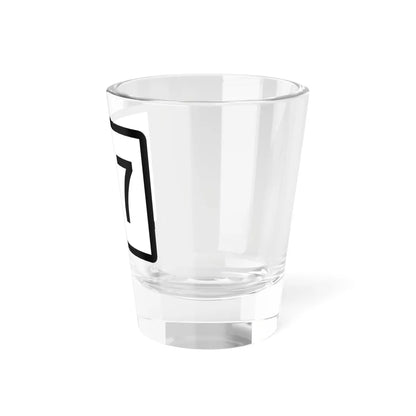 Connecticut Highway 127 wide (Connecticut) (Road Sign) Shot Glass 1.5oz - Go Mug Yourself