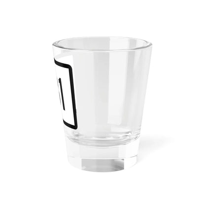 Connecticut Highway 131 wide (Connecticut) (Road Sign) Shot Glass 1.5oz - Go Mug Yourself