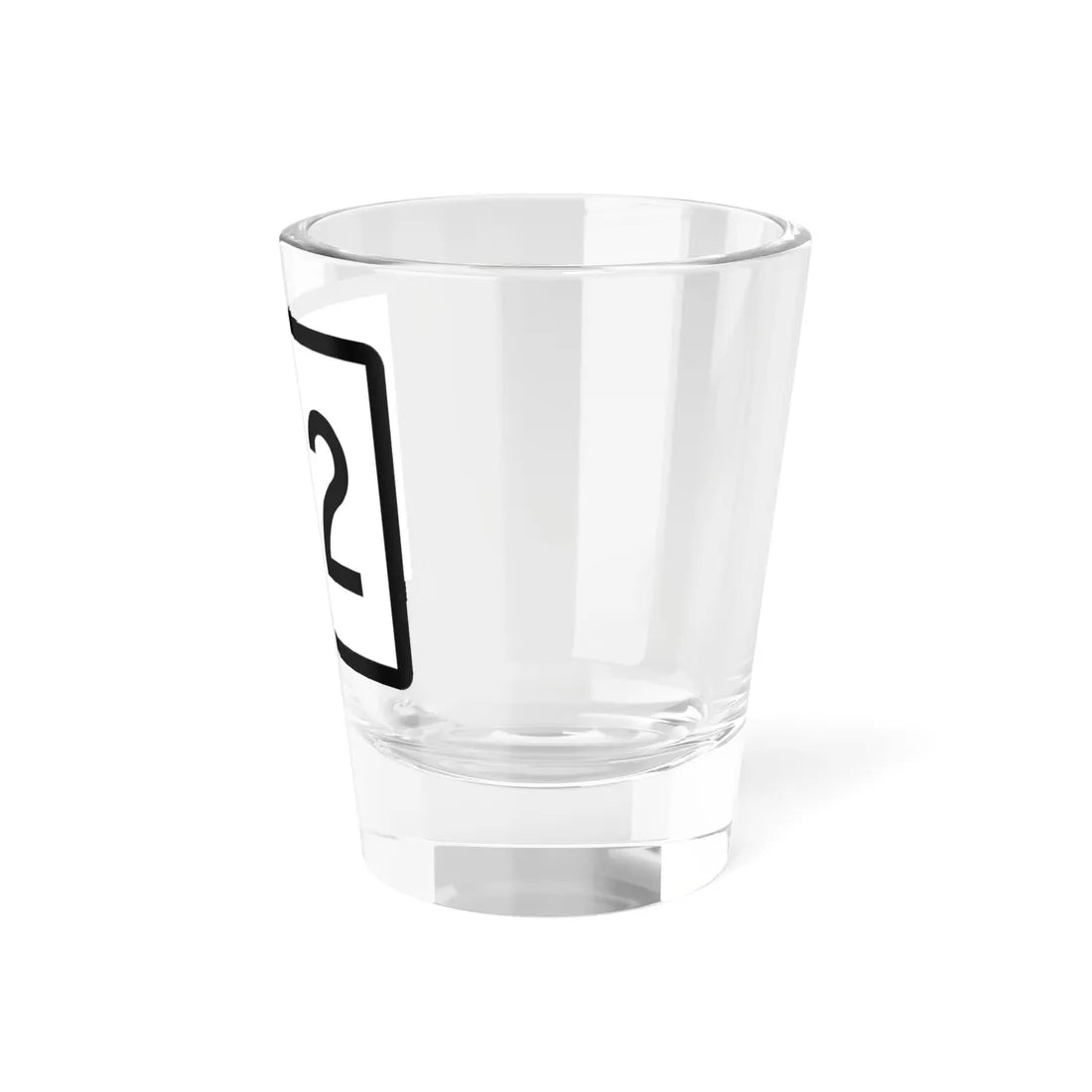 Connecticut Highway 132 wide (Connecticut) (Road Sign) Shot Glass 1.5oz - Go Mug Yourself