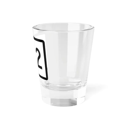 Connecticut Highway 132 wide (Connecticut) (Road Sign) Shot Glass 1.5oz - Go Mug Yourself