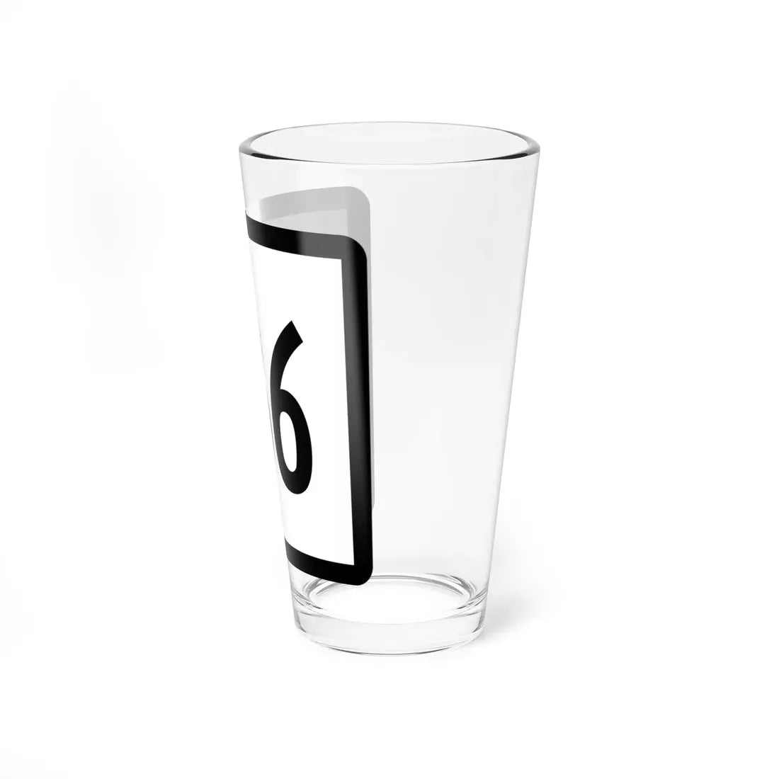 Connecticut Highway 136 (Connecticut) (Road Sign) Pint Glass 16oz - Go Mug Yourself