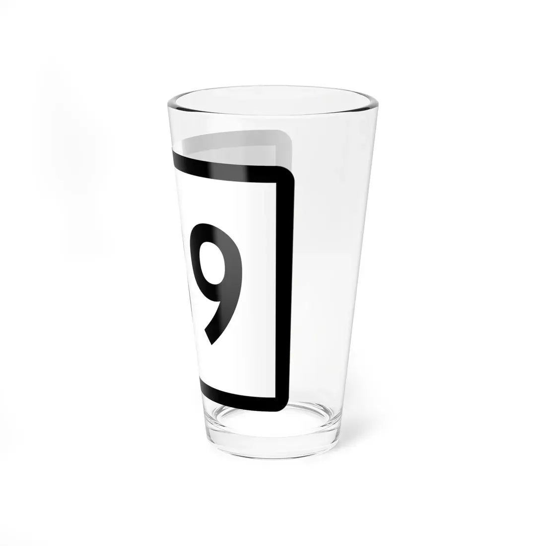 Connecticut Highway 139 wide (Connecticut) (Road Sign) Pint Glass 16oz - Go Mug Yourself