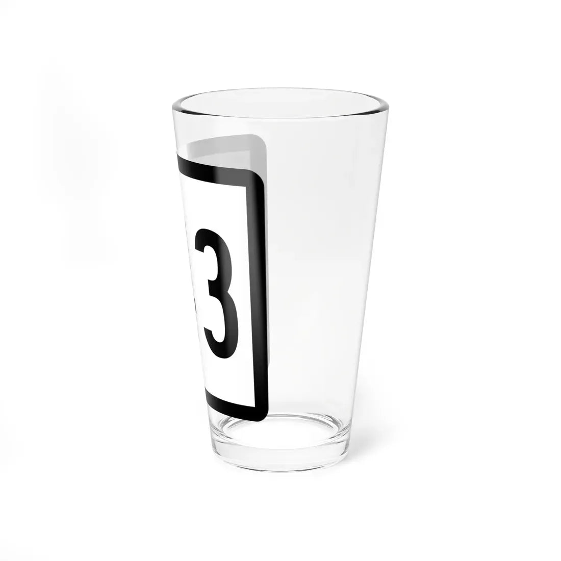 Connecticut Highway 143 (Connecticut) (Road Sign) Pint Glass 16oz - Go Mug Yourself
