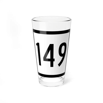 Connecticut Highway 149 (Connecticut) (Road Sign) Pint Glass 16oz 16oz - Go Mug Yourself